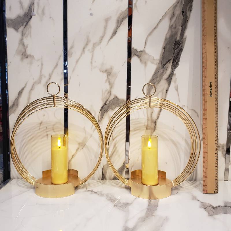 Rings Design Candle Stand Medium