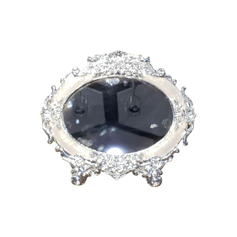 Elegant Oval Desktop Vanity Mirror