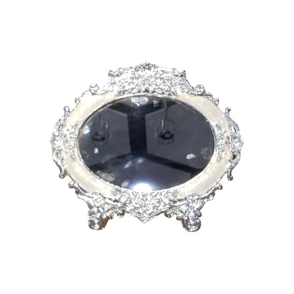 Elegant Oval Desktop Vanity Mirror