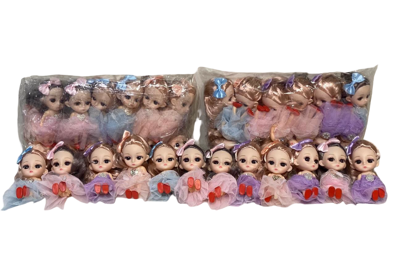 13Cm Keychain Doll 12pcs Pack (D-4-5 & D
