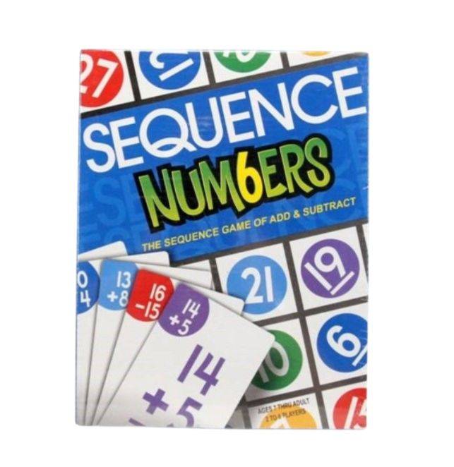 Sequence Numbers Board Game