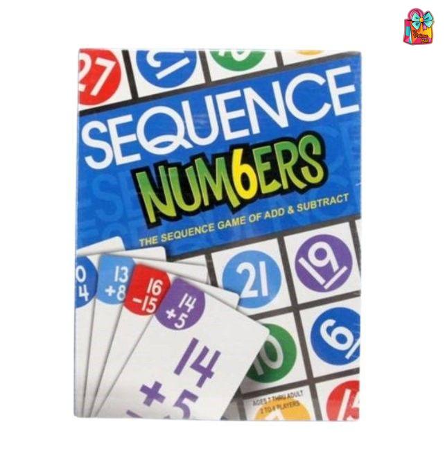 Sequence Numbers Board Game