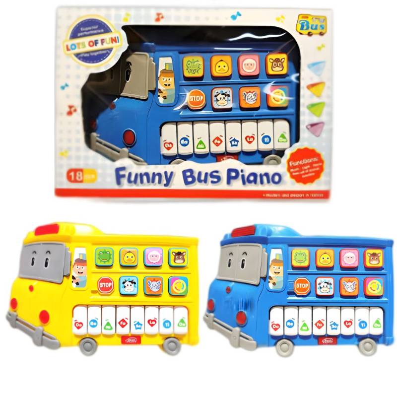 Bus Learning Piano,Eng {Each Piece}