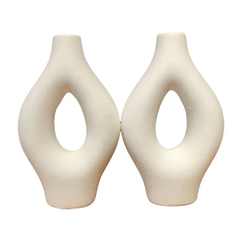 White Series Vase 3-27 {Each Piece}