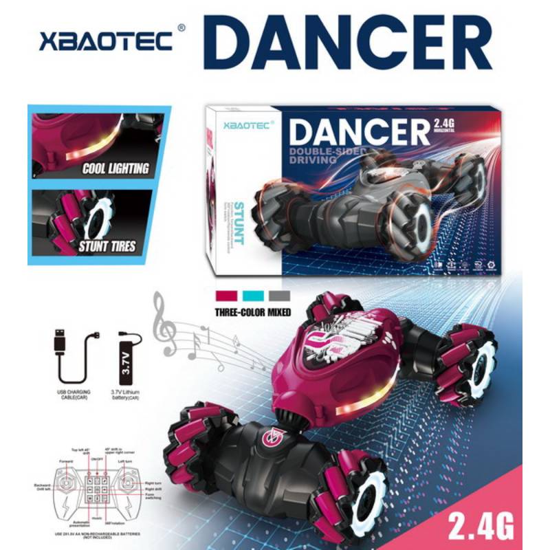 1:162.4G R/C Car W/Light Music W/Usb&3.7