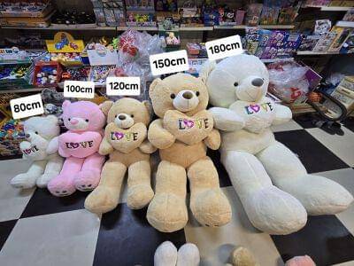 Teddy Bear Love Heart 120Cm 4Ft