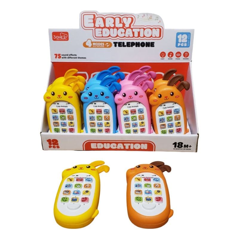 B/O Cute Rabbit Shape Mobile Toy {Each Piece}