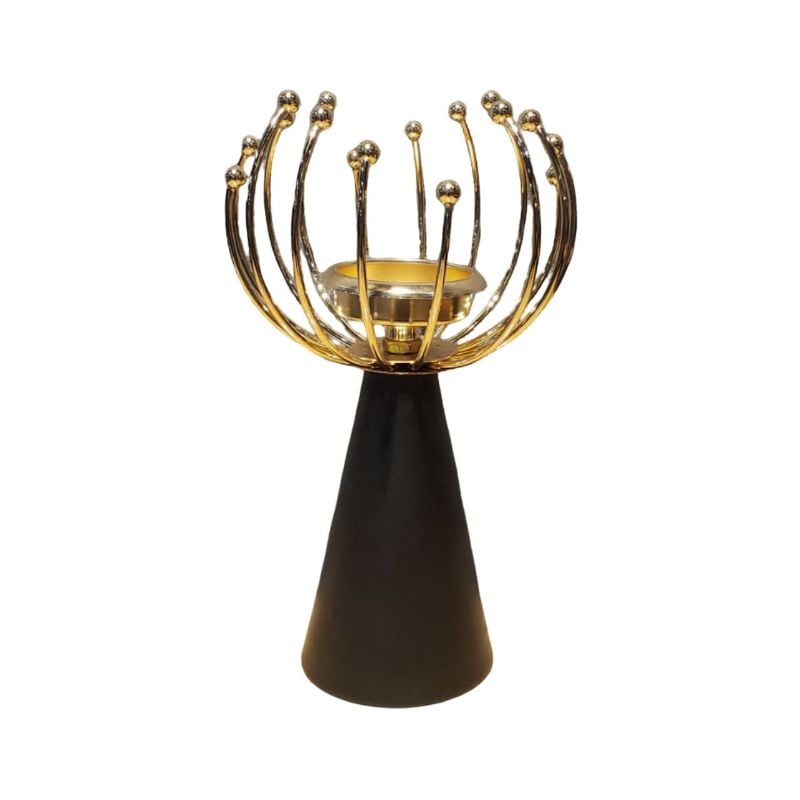 Black Base Candle Stand