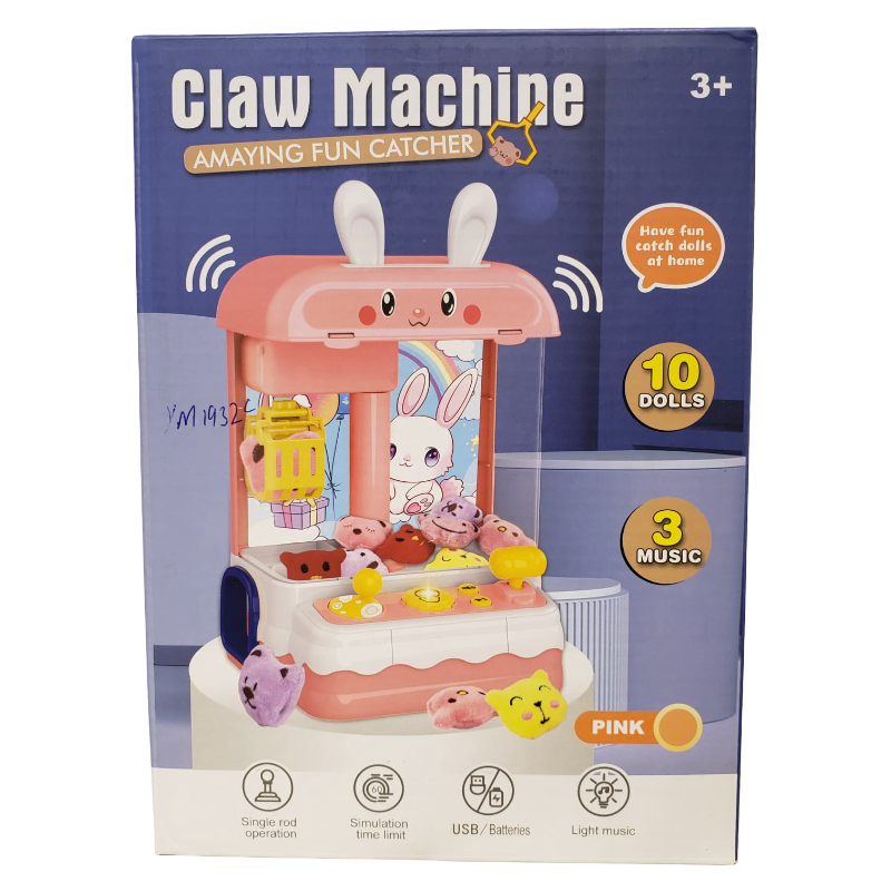 Doll Catching Machine,W/Light & Music, 2