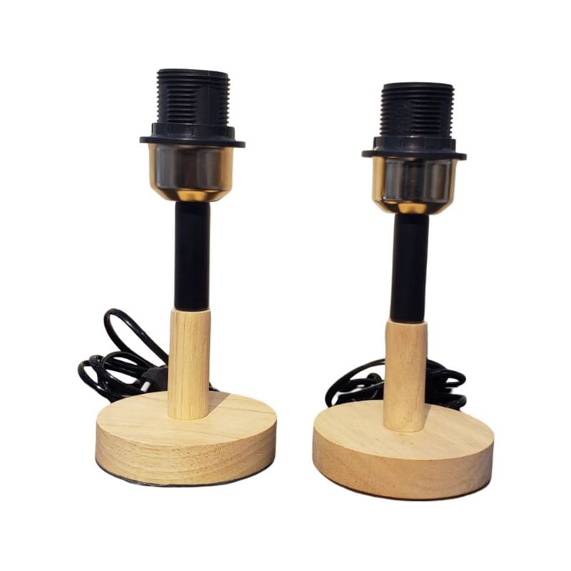 1 Piece Wooden Small Lamp (Each Piece)