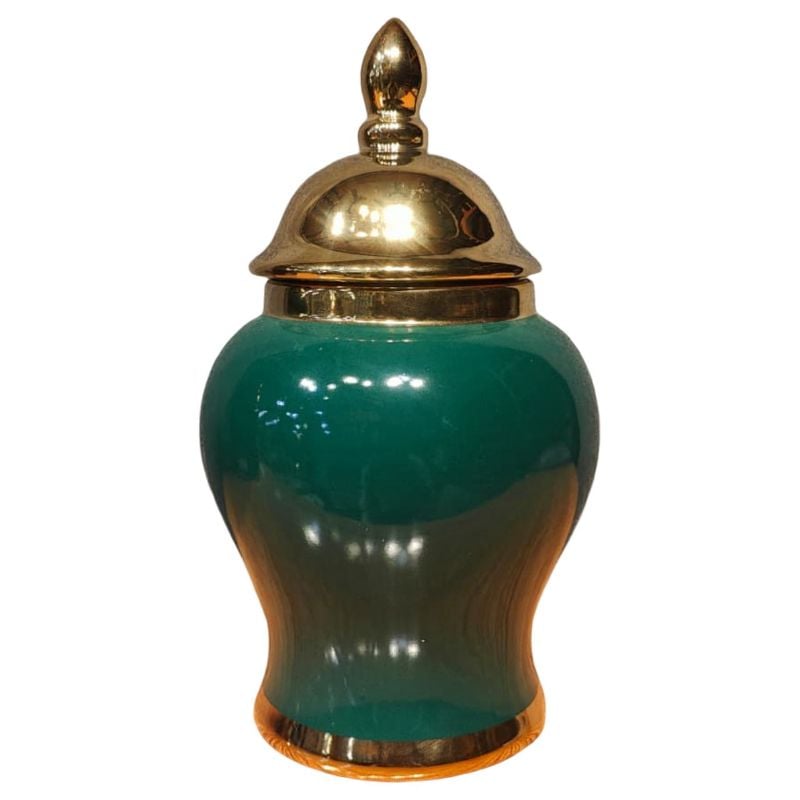 Luxury Emerald Green Candy Jar {Small}