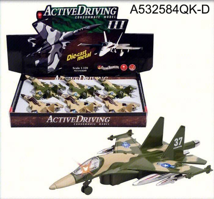 1:120 P/B Die Cast Plane.W/Music&Light.6