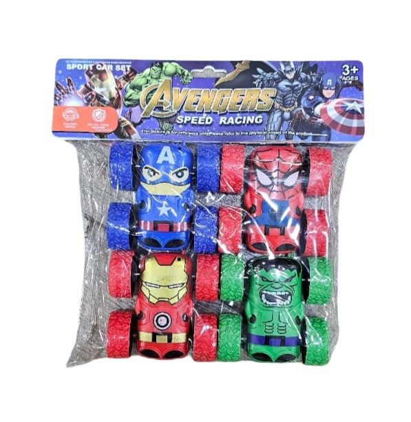 Friction Car 4 Pcs Set-B