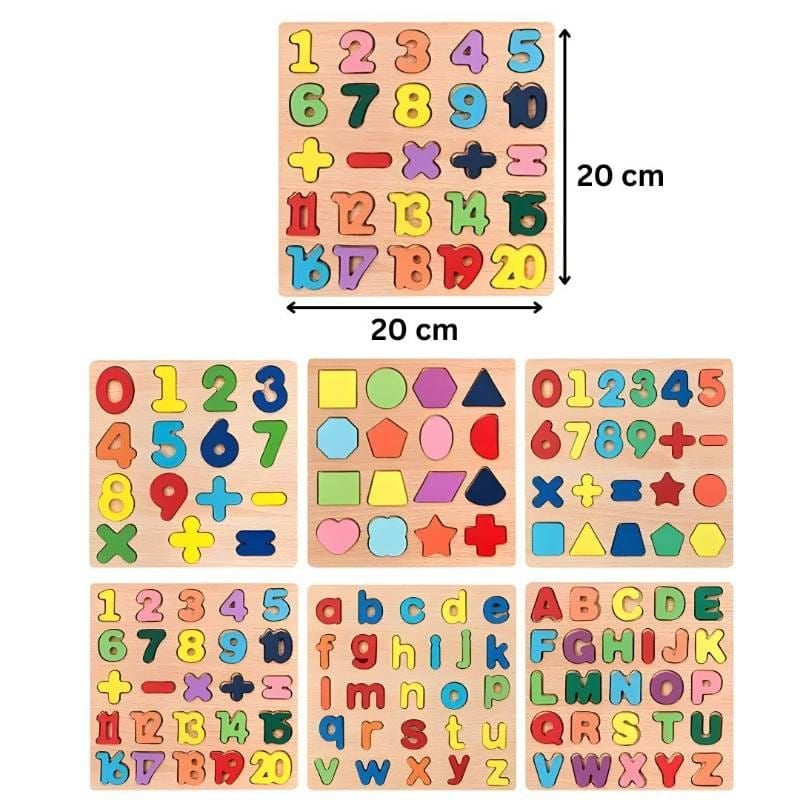 Wood Puzzle {Each Piece}