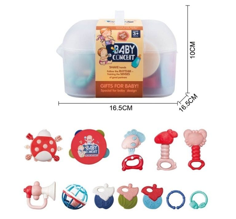 Rattle 10Pcs Plastic Box1
