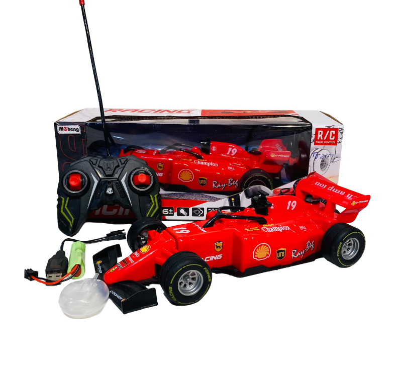 F1 RC Racing Car with Mist Spray & LED Lights