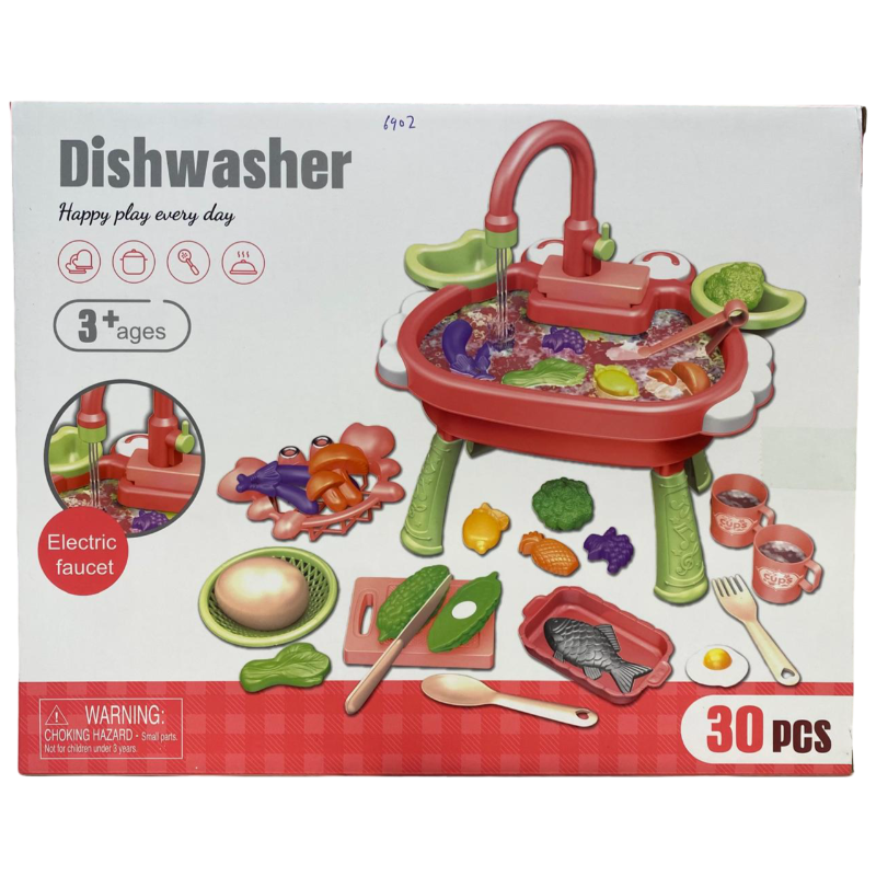 Dishwasher W/Light &Sound, 2 Clomix, P.B