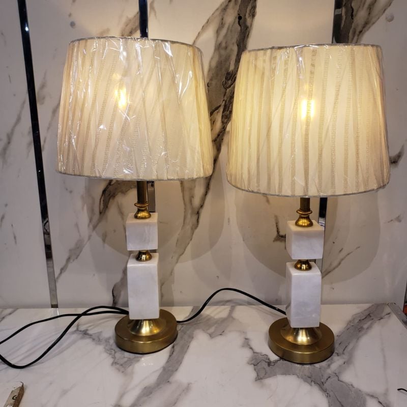 Marble Square Large Lamp {Each Piece}