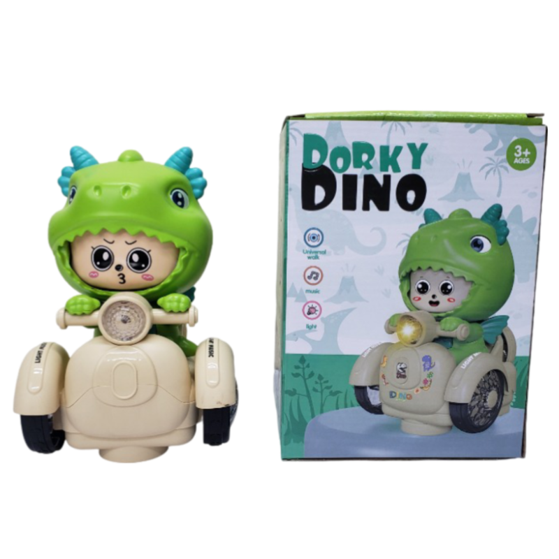 Dorky Dino With Sound and Lights