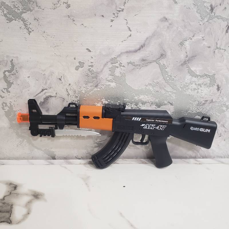 Ak 47 music gun with lights