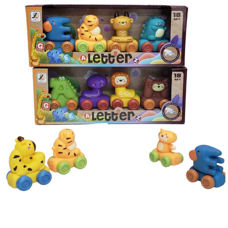 Alphabetic Animal Acrt Pack of 3