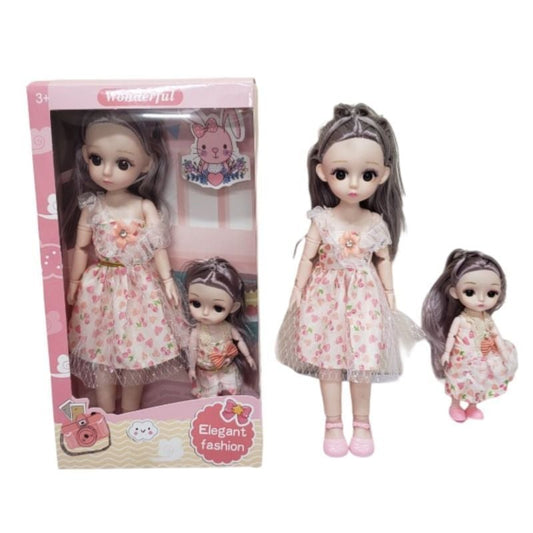 12 Inch Real Body Doll Set 2 Asst M