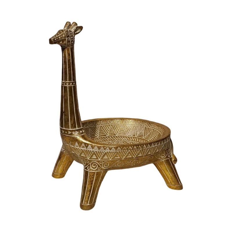 Resin Deer Platter Large .