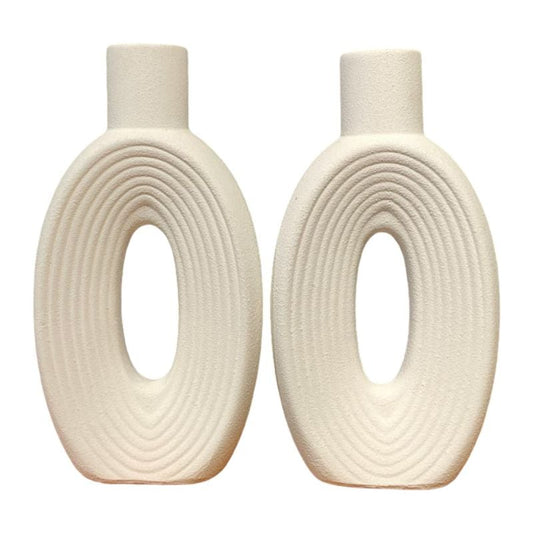 White Series Vase 3-19 {Each Piece}