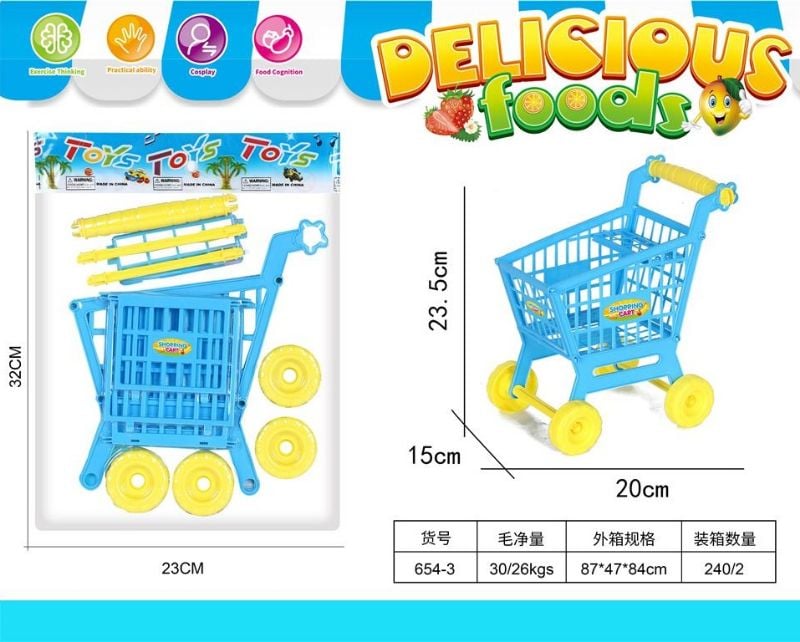 Shopping Cart, Pvc Bag With Head
