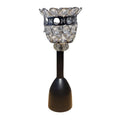 Silver Crystal Candle Stand {Large Size}