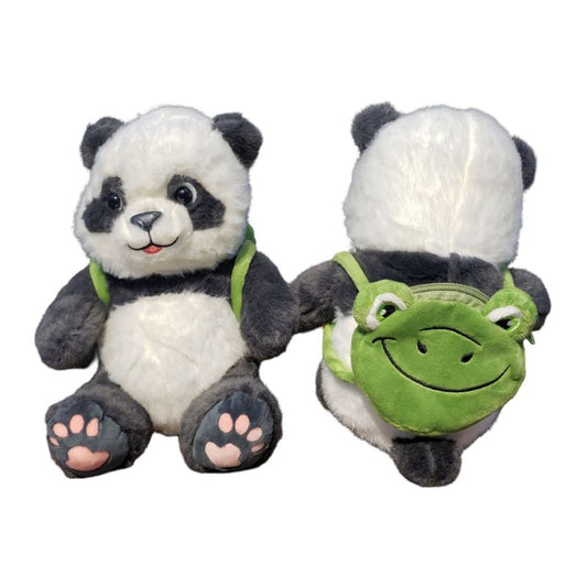 Pink Dot Panda 25Cm Small {Each Piece}