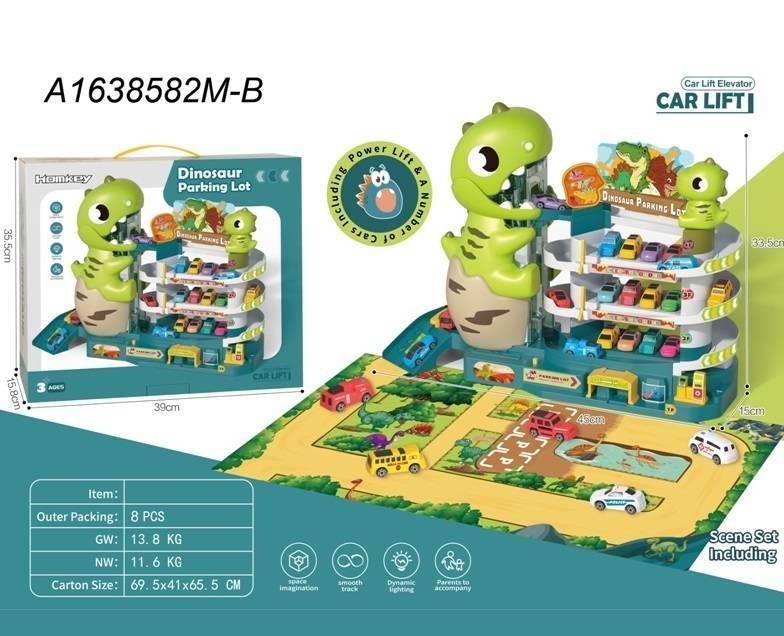 Parking Lot,With Light&Music,W/Out 2Aa B