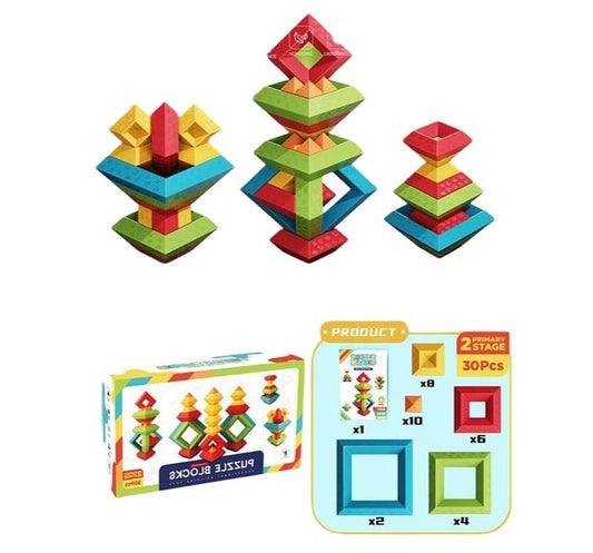Puzle Blocks  30Pcs  Pb