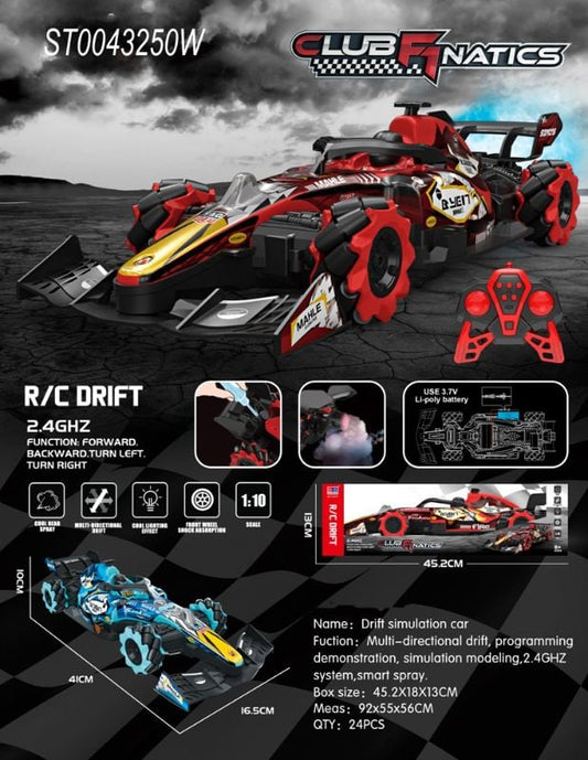 R/C F1 Stunt Spray Car