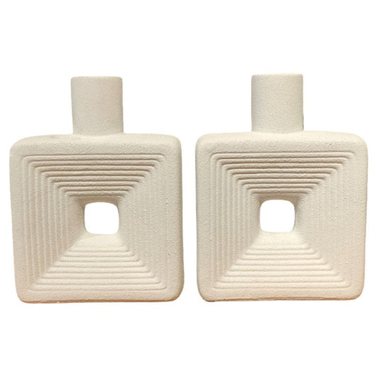 White Series Vase 3-20 {Each Piece}