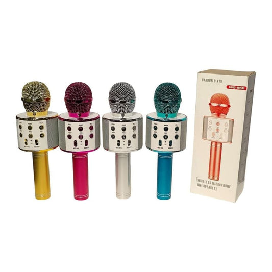 Microphone,Electroplate,Mix Clr,Clr Box,