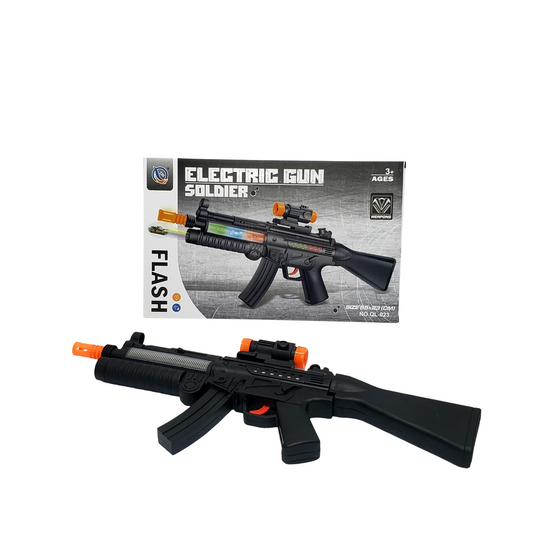 Electric Soldier Gun with Lights and Sounds