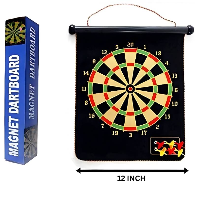 12 Inch Magnetic Dartboard,P.Bx