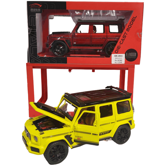 1:18 P/B Die Cast Car, Open Doors. W/Lig