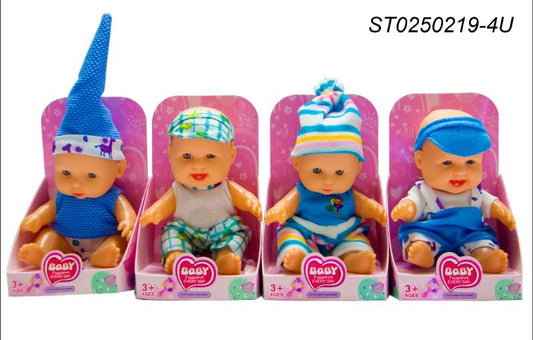 8Inch Doll,4Asst,T.Bx 62