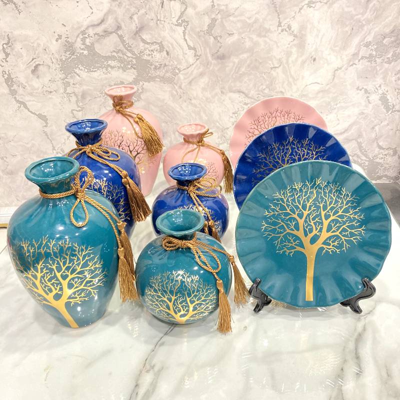 Vase 3Pcs Ceramic Set