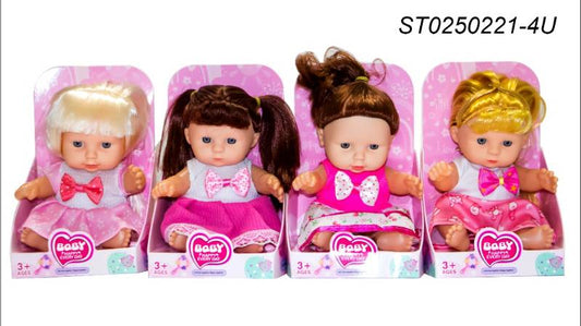 8Inch Doll,4Asst,T.Bx 38