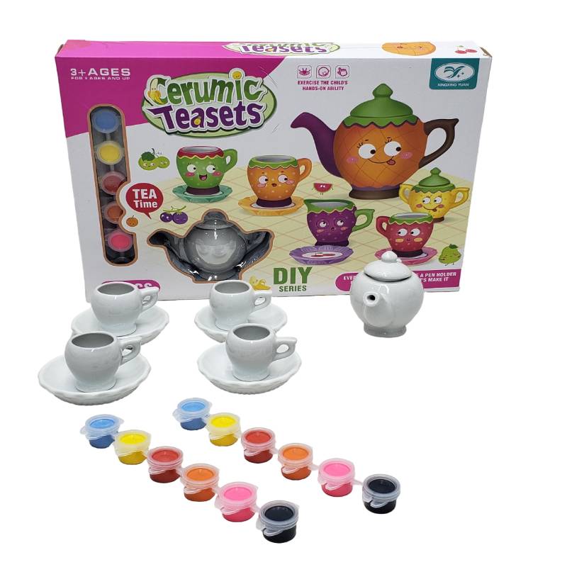 Cerumic Painting Tea Set