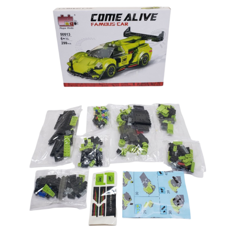 Come Alive Famous Car 299 Pcs