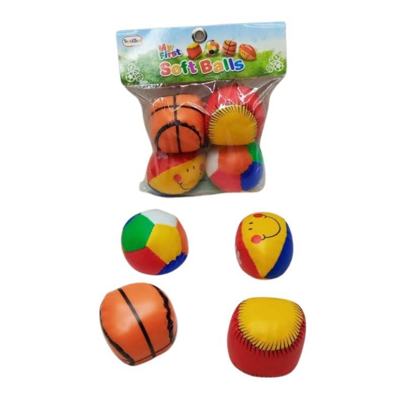 3 Inch Soft Ball 4Pcs