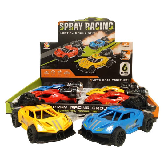Friction Car With Smoke 12pcs Box