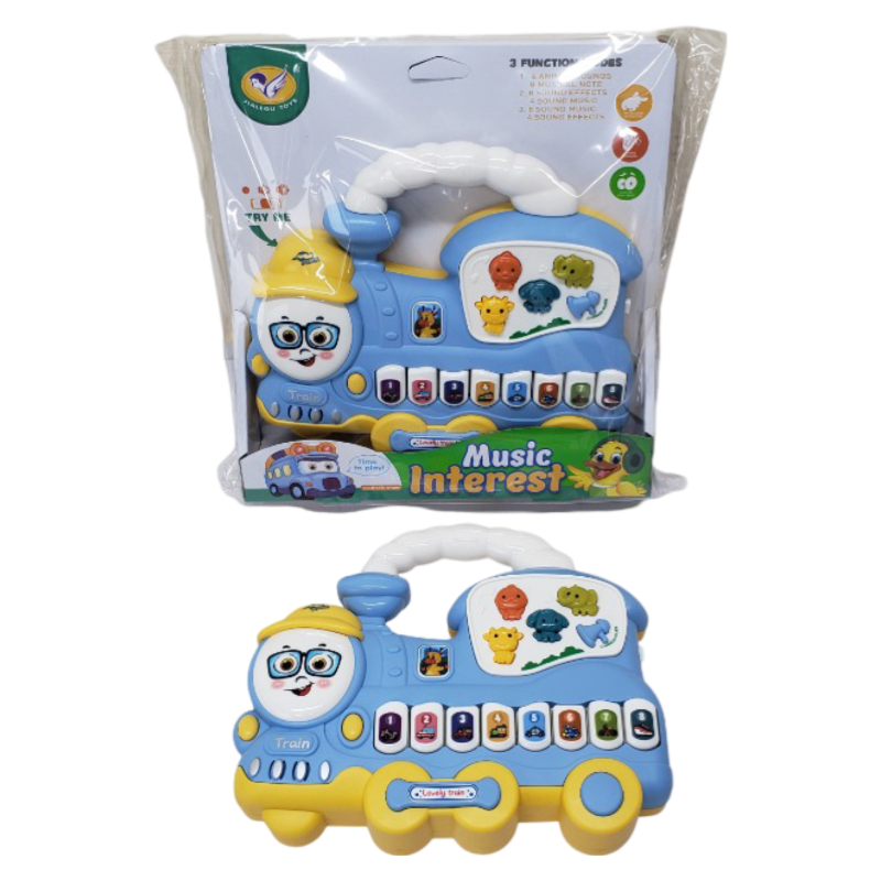 Musical Train with Buttons