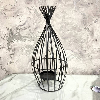 Standing Cage Candle Stand L