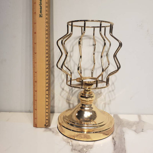 Golden Medium Candle Stand