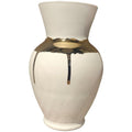 White Vase With Golden Lines {Large Size}
